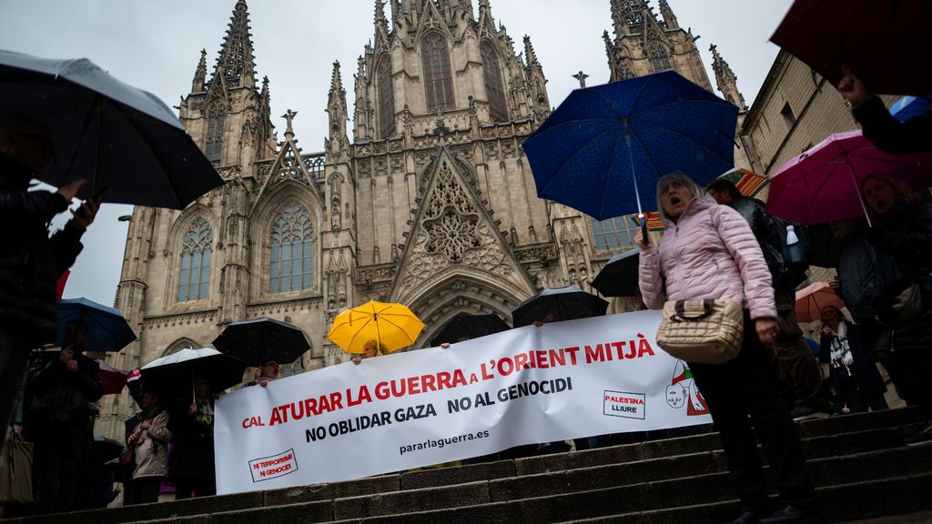 Así se han desarrollado las manifestaciones contra el conflicto en Oriente Medio en distintas ciudades españolas