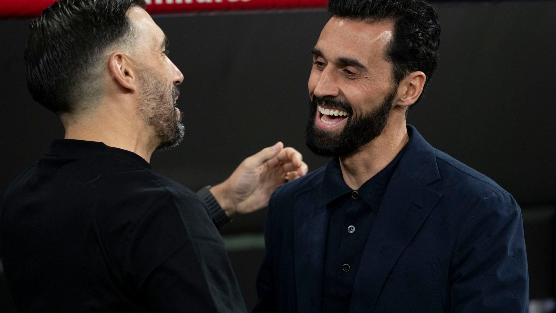 Eder Sarabia y Álvaro Arbeloa, durante el Real Madrid - Elche. Eder Sarabia y Álvaro Arbeloa, durante el Real Madrid - Elche.