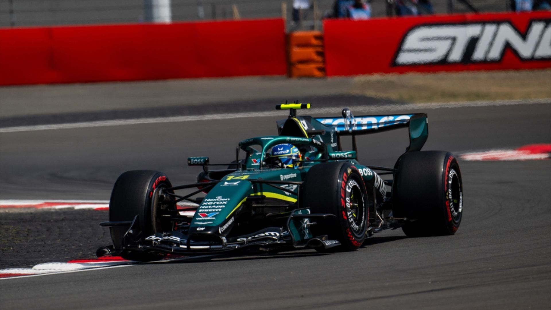 Fernando Alonso, en el GP de China