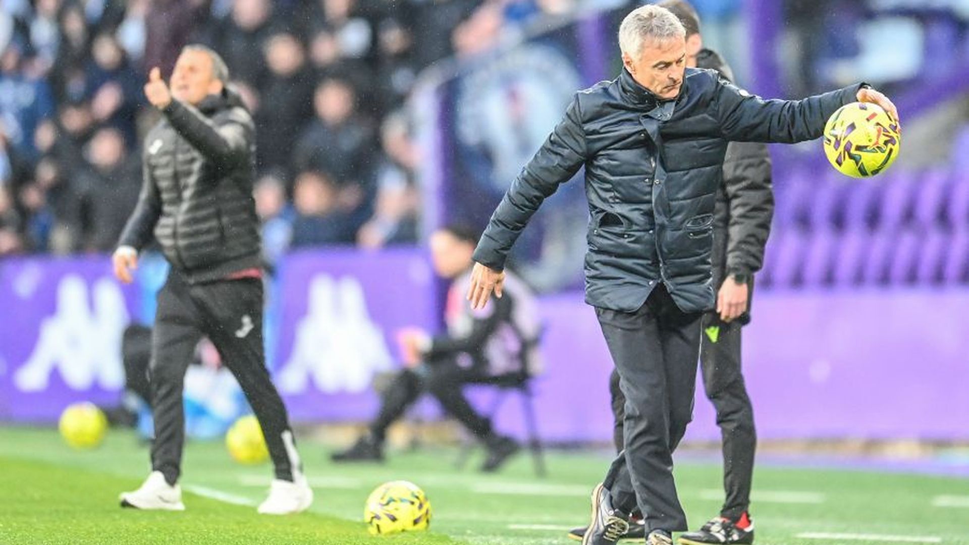 Fran Escribá, ante el CD Leganés. Fran Escribá, ante el CD Leganés.