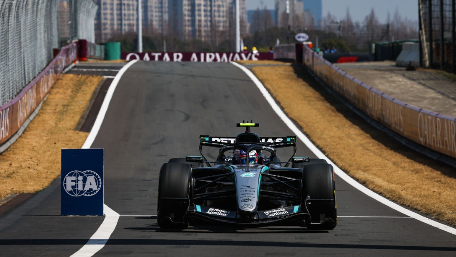 Kimi Antonelli, en el GP de China