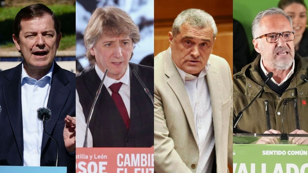 Así pasan los candidatos a la Junta de Castilla y León la jornada de reflexión