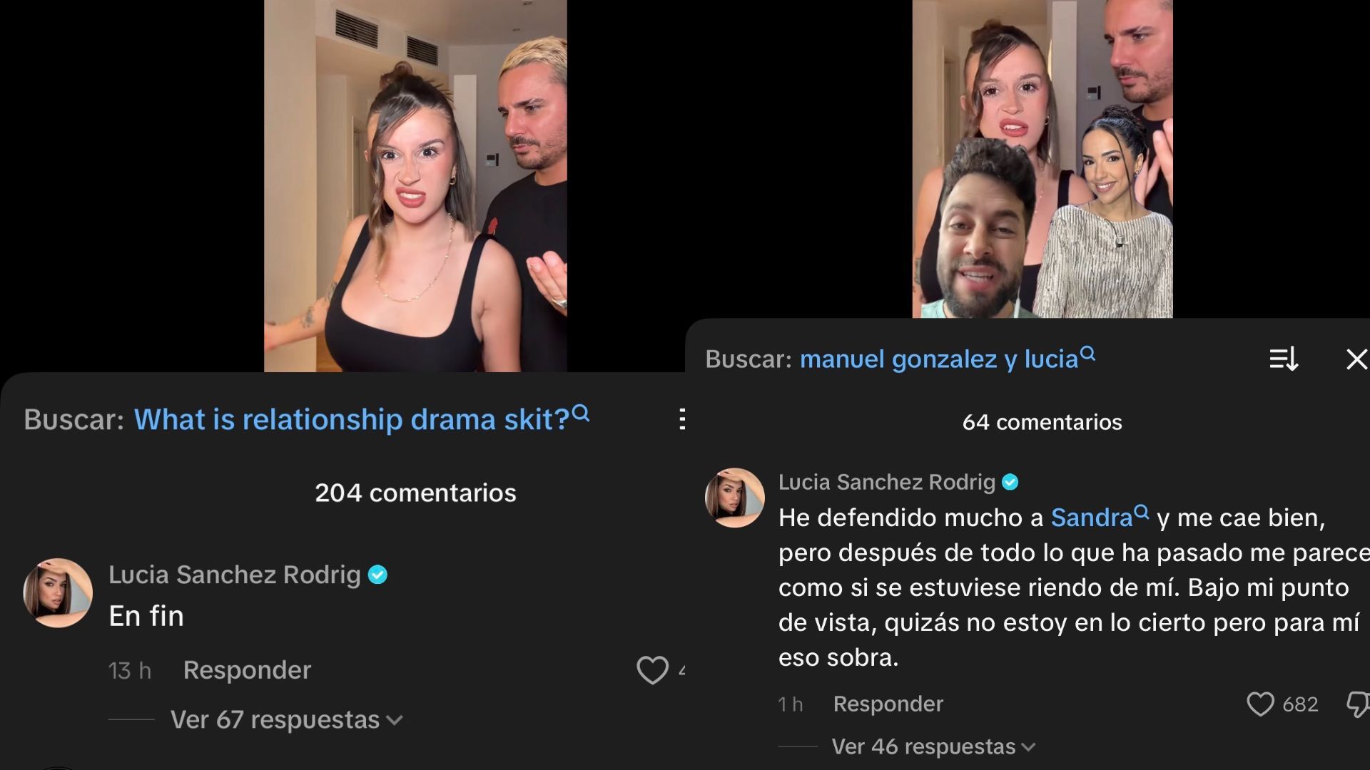 Lucía Sánchez explota contra Sandra Barrios