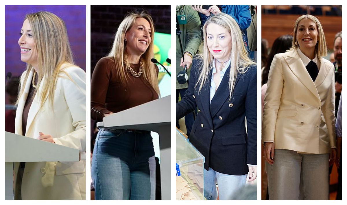 María Guardiola tiene un armario cuajado de básiocs que combina entre sí