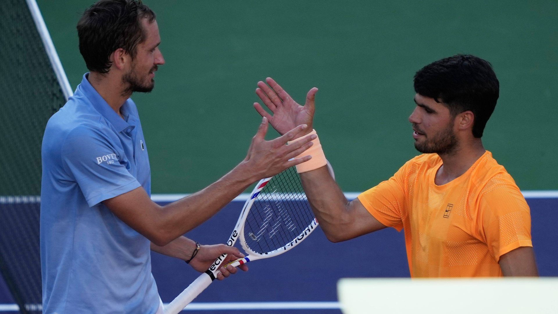 Carlos Alcaraz ante Medvedev en Indian Wells Carlos Alcaraz ante Medvedev en Indian Wells