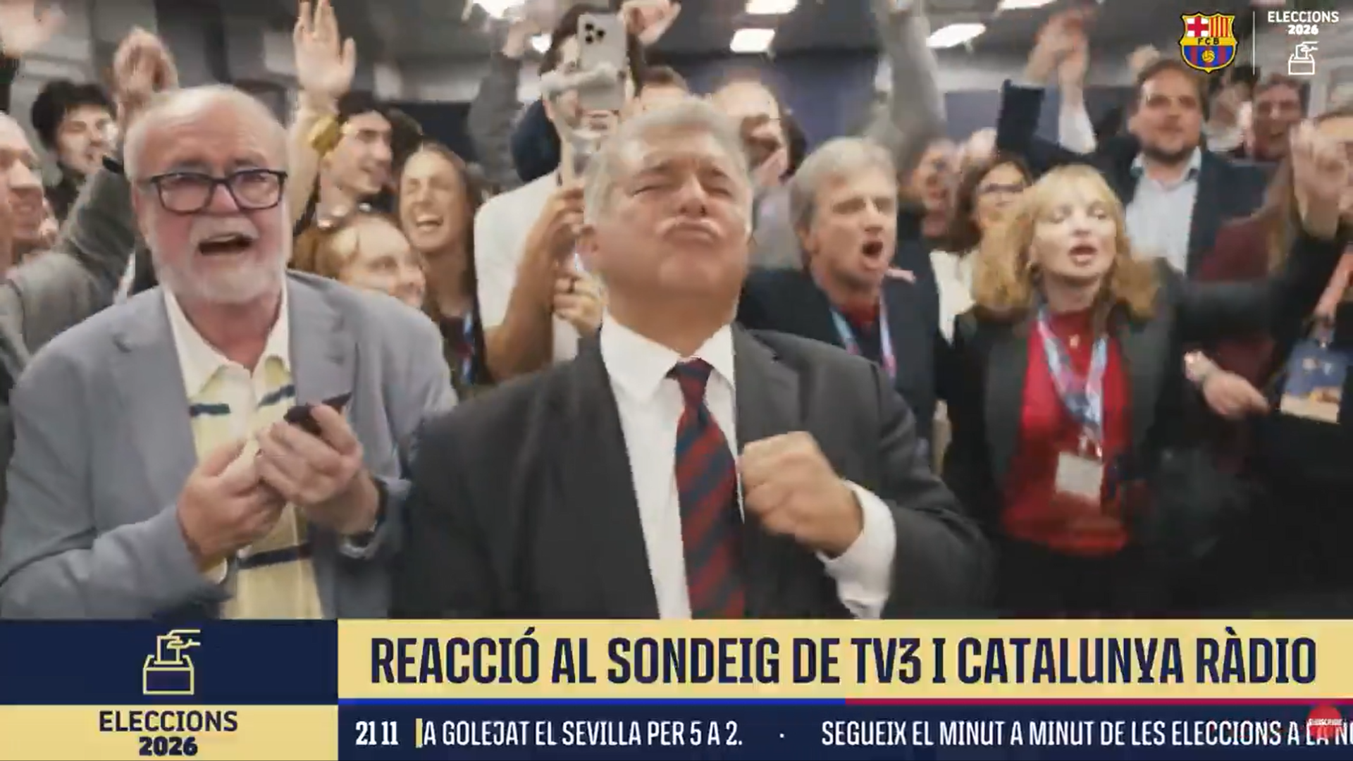 El baile de Joan Laporta El baile de Joan Laporta