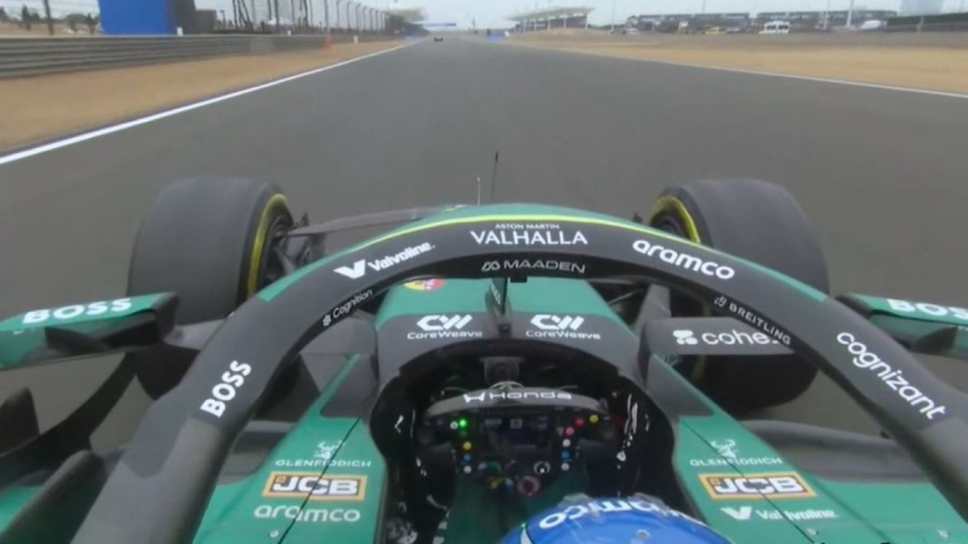 Fernado Alonso, durante el GP de China Fernado Alonso, durante el GP de China