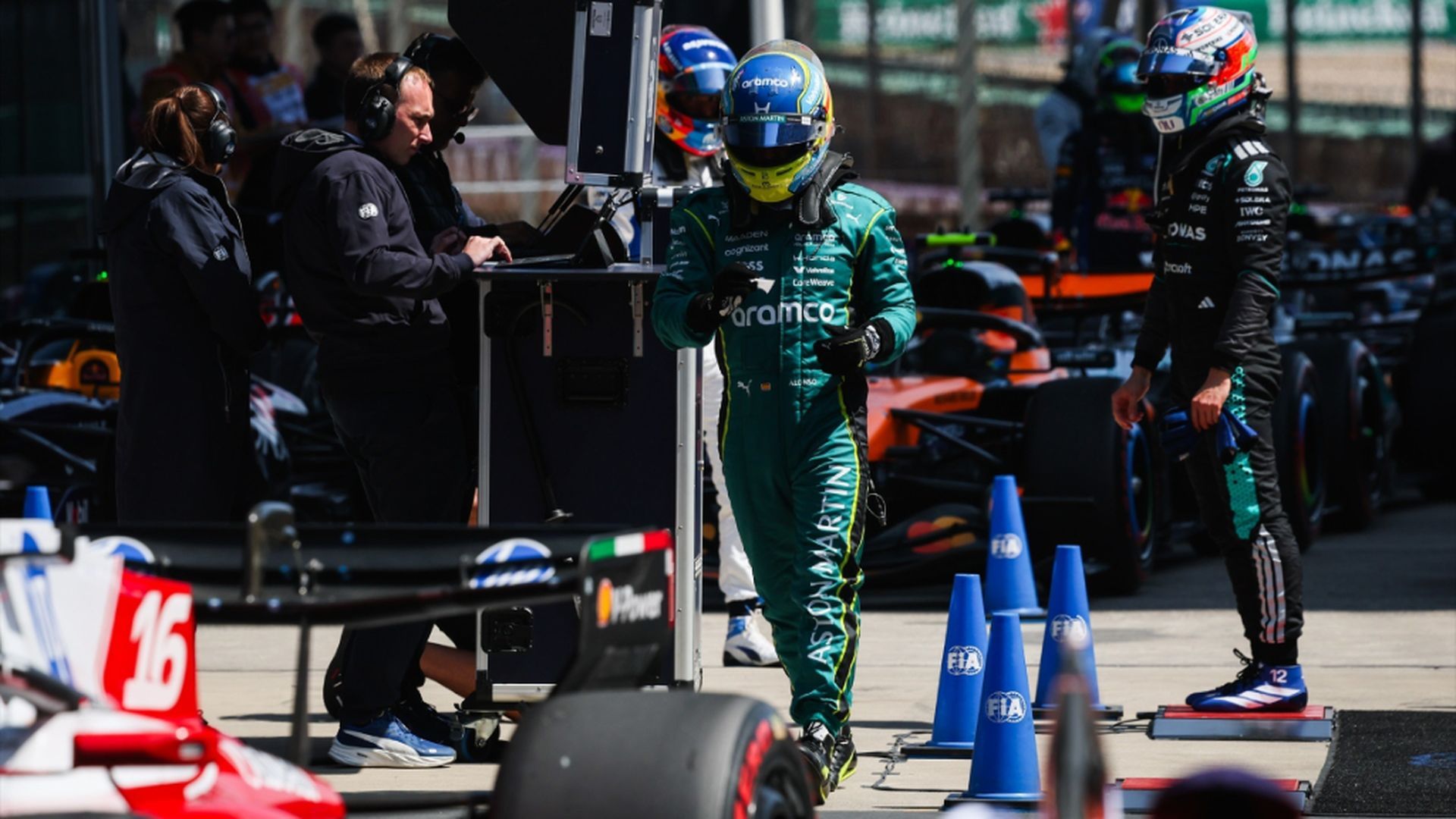 Fernando Alonso, en China