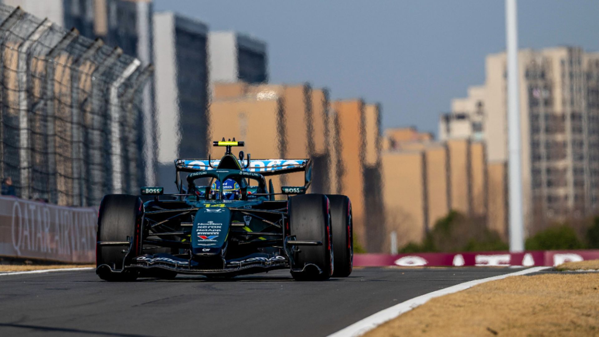 Fernando Alonso, en el GP de China Fernando Alonso, en el GP de China