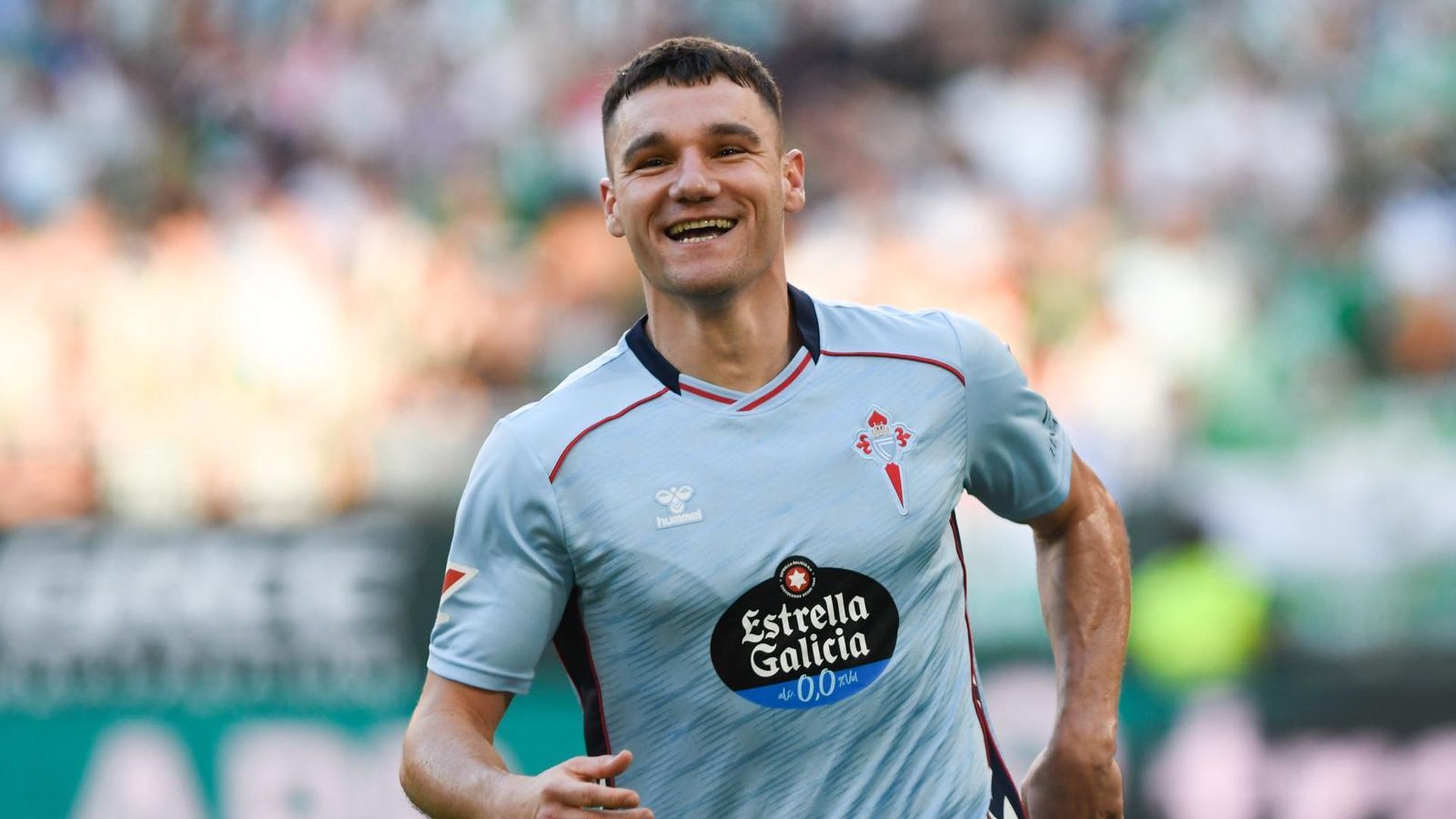 Ferran Jutglà celebra su gol en el Betis-Celta