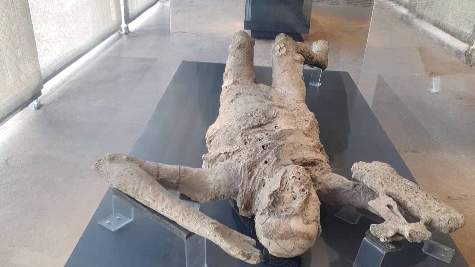 Imaginar el dolor y la sorpresa de las víctimas sepultadas por la erupción del Vesubio ya es posible: así es la nueva exposición de Pompeya