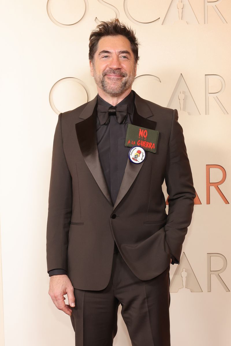 Javier Bardem, en la alfombra roja de los Premios Oscar 2026
