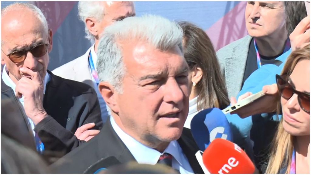 Joan Laporta da la cara por Deco y Bojan: "Han sufrido ataques injustificados para hacerme daño a mí"
