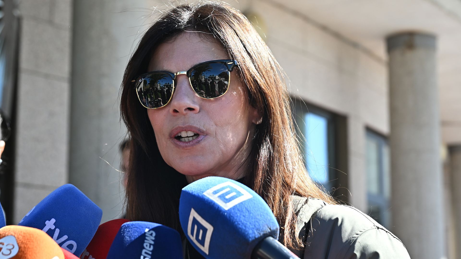 La capilla ardiente de Gemma Cuervo, en imágenes