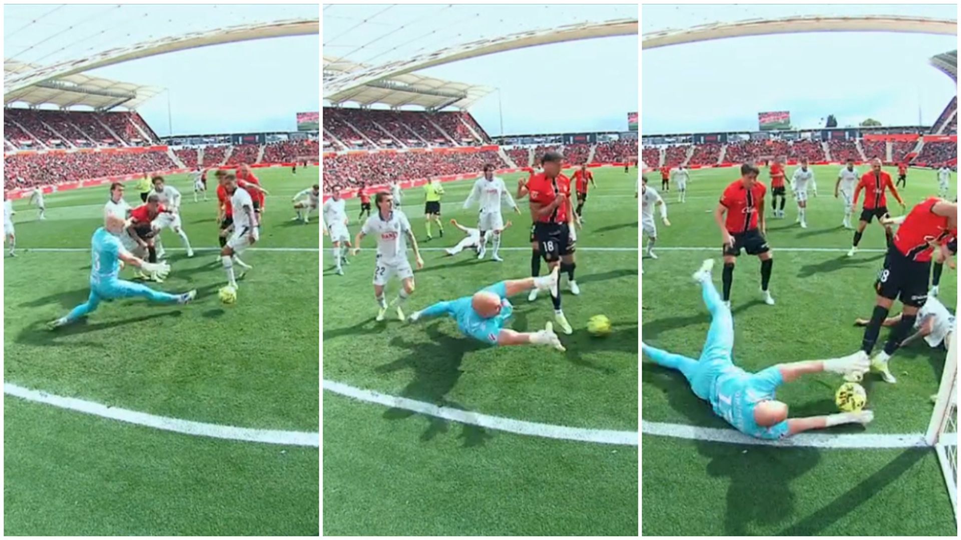 La triple parada de Dmitrovic La triple parada de Dmitrovic