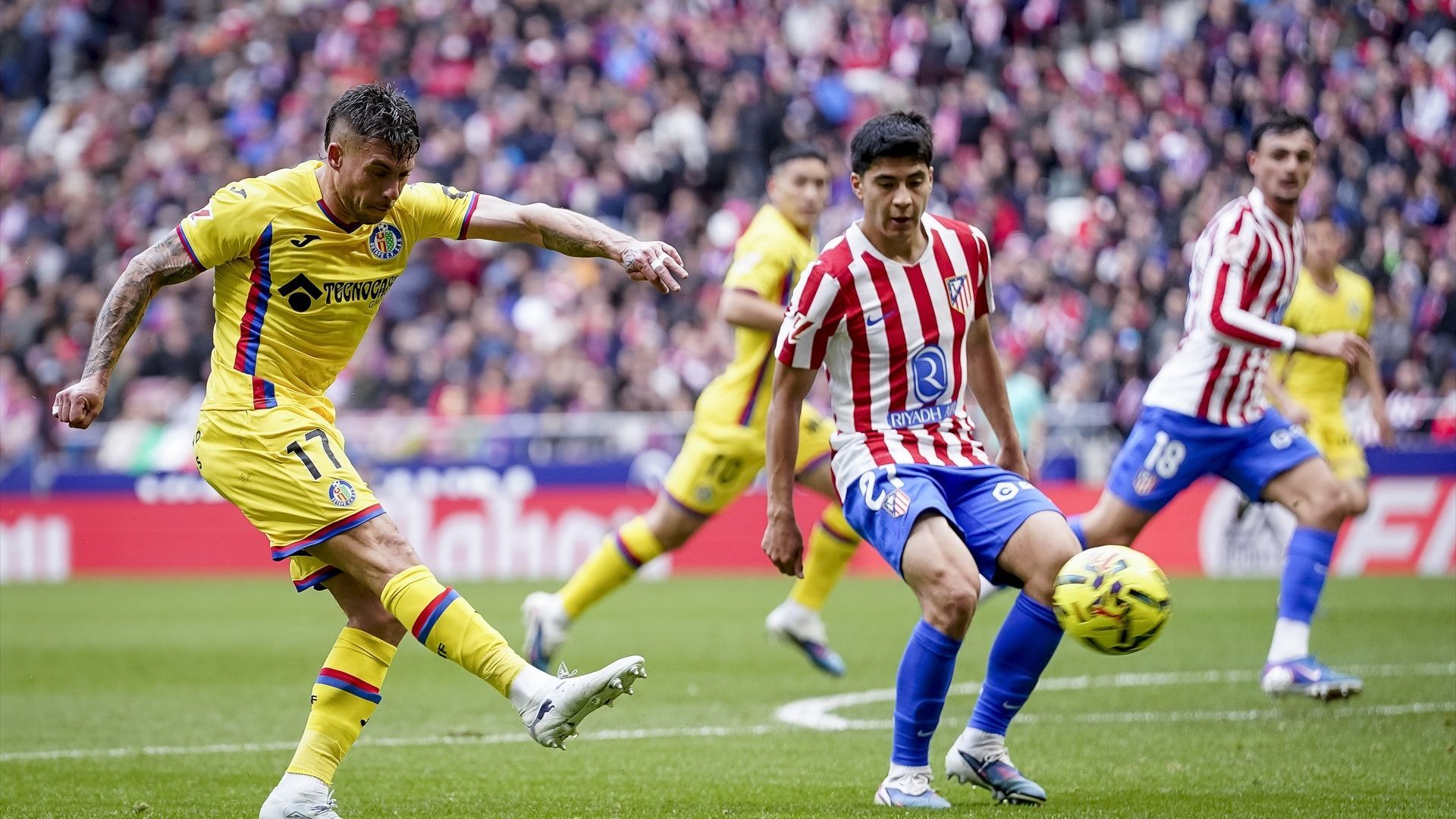 Obed Vargas en el Atleti - Getafe Obed Vargas en el Atleti - Getafe