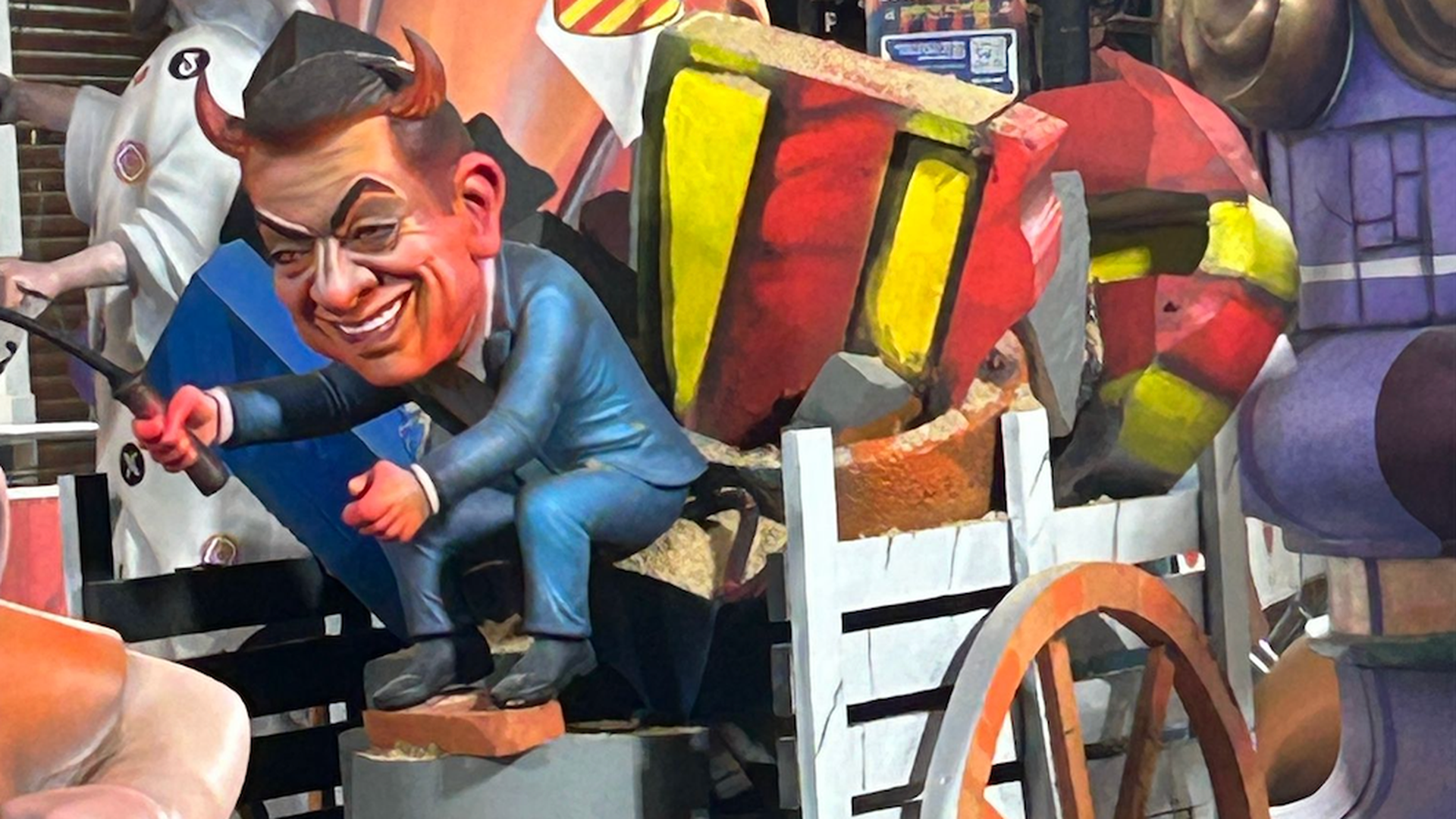 Peter Lim se quemará en las Fallas