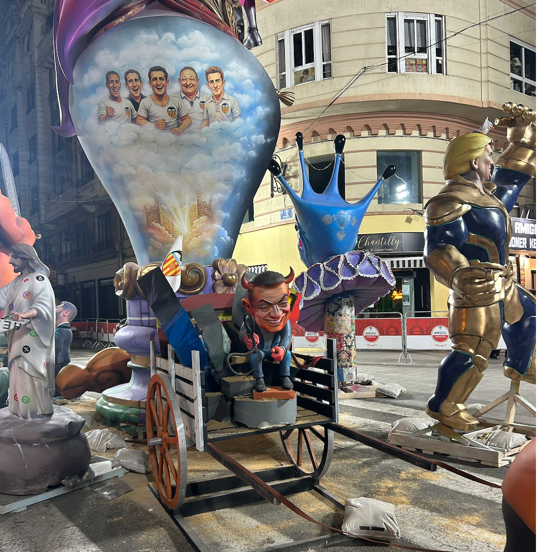 Peter Lim se quemará en las Fallas