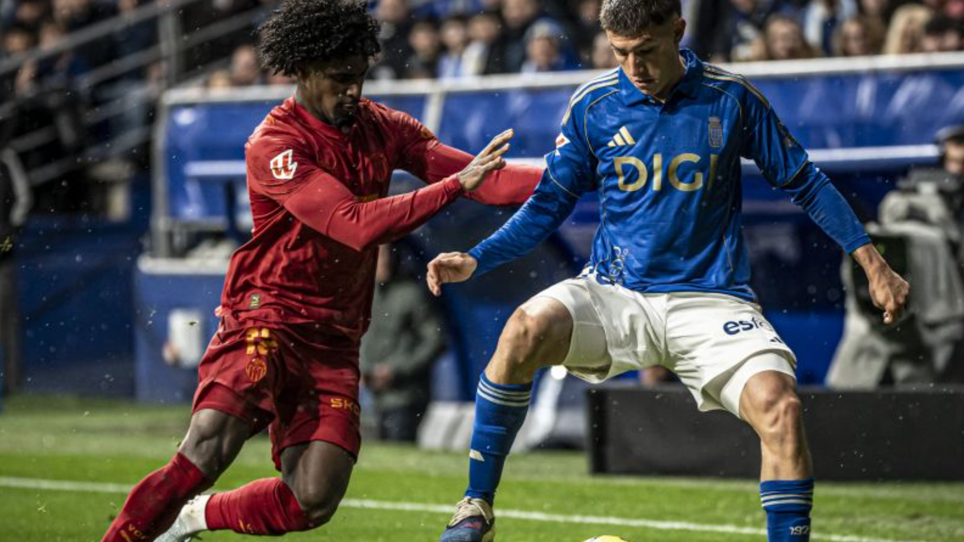 Thierry Rendall, amonestado en Oviedo