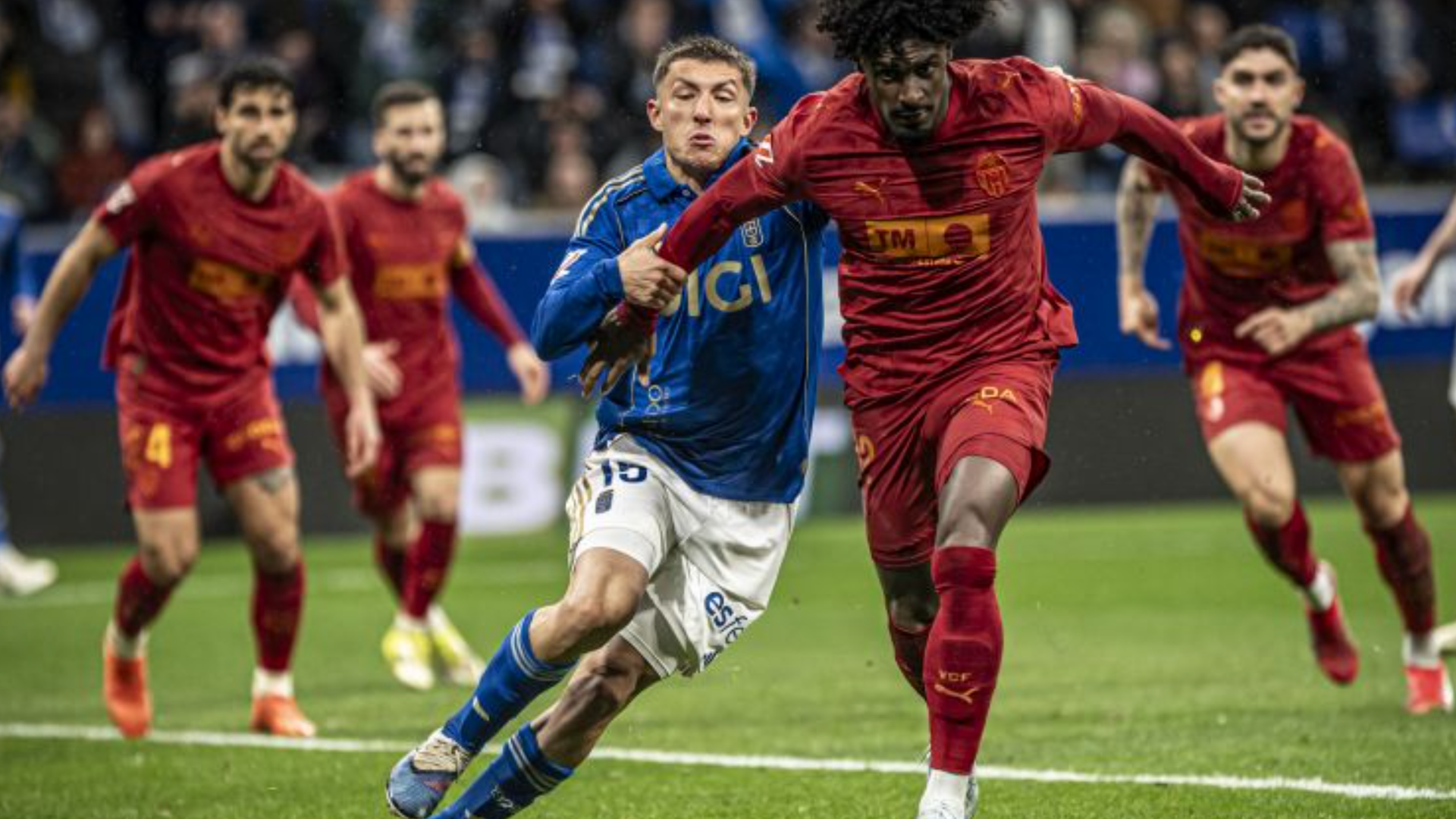 Thierry Rendall, amonestado en Oviedo Thierry Rendall, amonestado en Oviedo