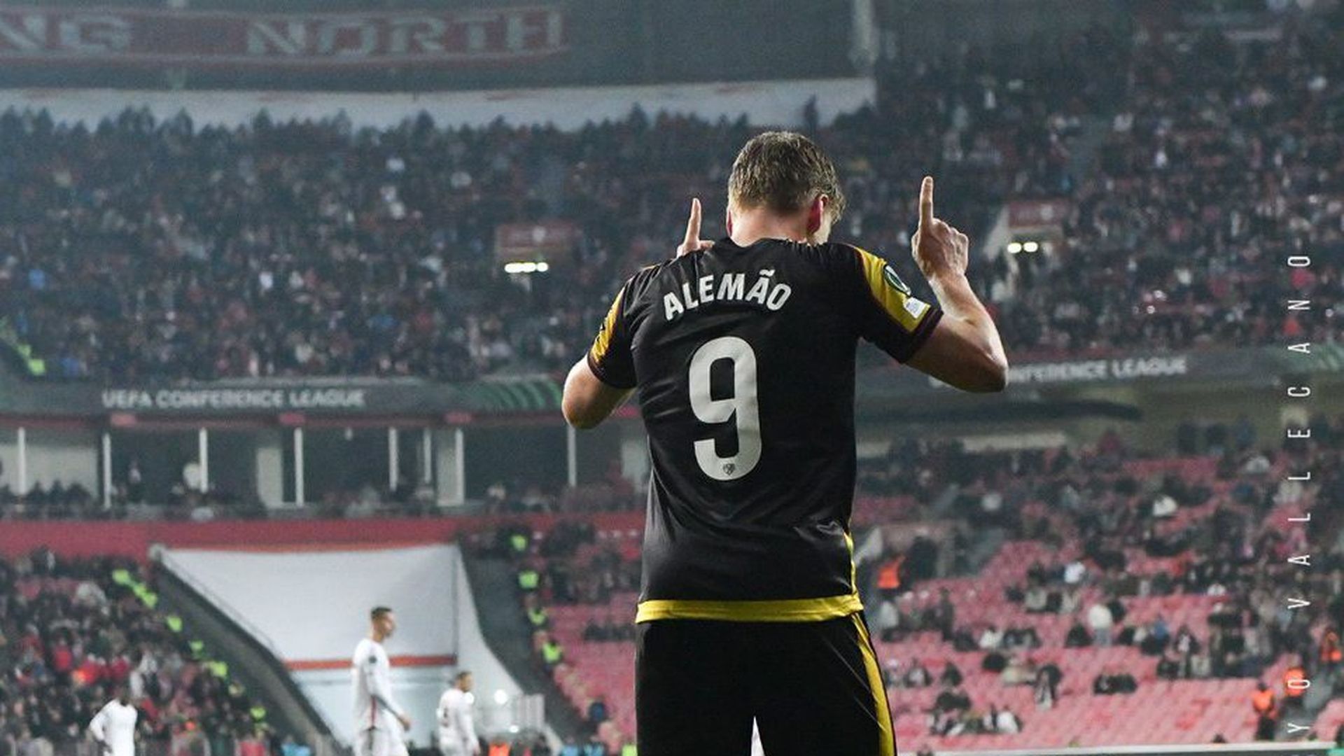 Alemao celebrando su gol en Turquía