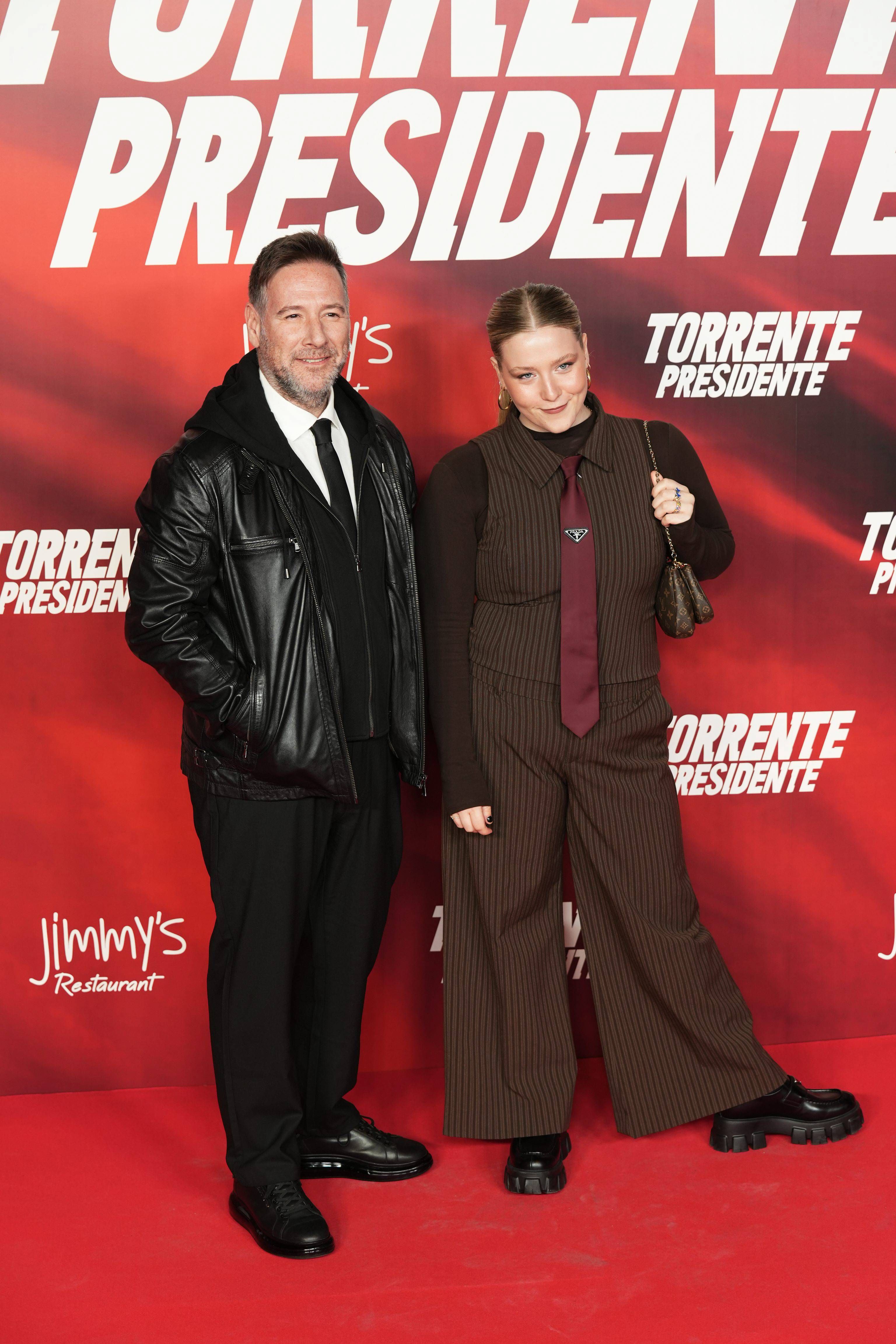 Carlos Latre y su hija Candela