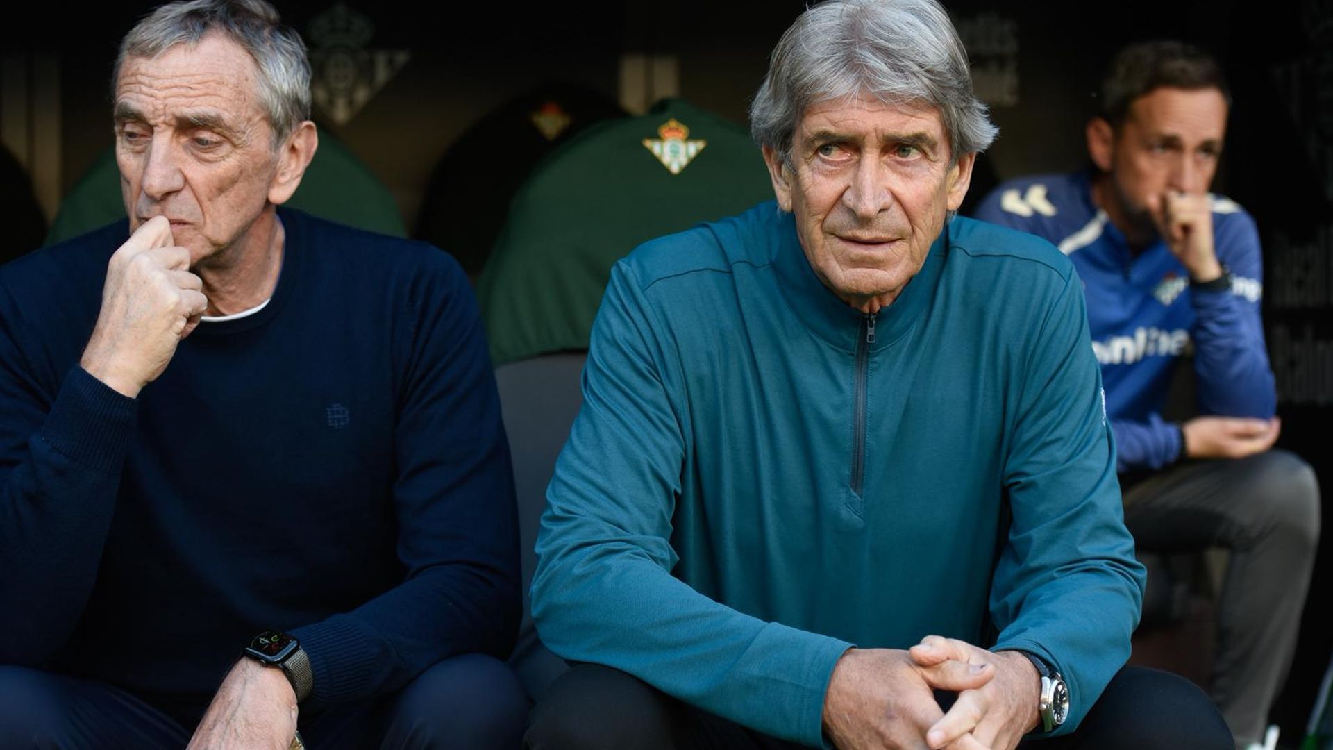 Cousillas y Pellegrini, en el banquillo de La Cartuja