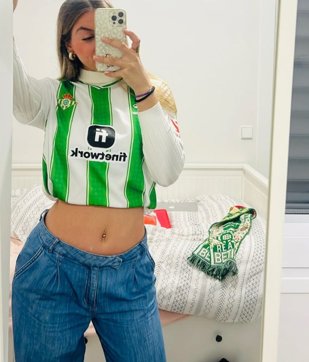 Daniela Ramos es seguidora del Betis