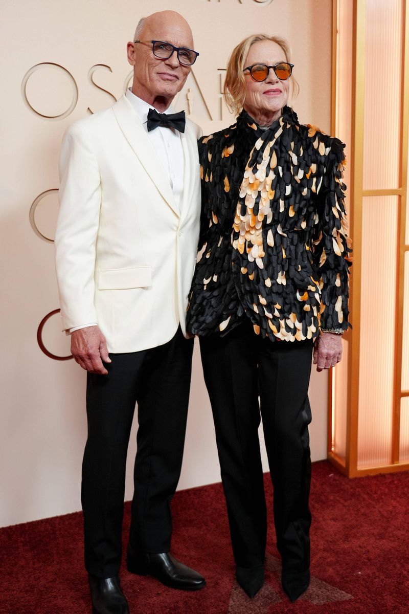 Ed Harris y Amy Madigan, en los Premios Oscar 2026