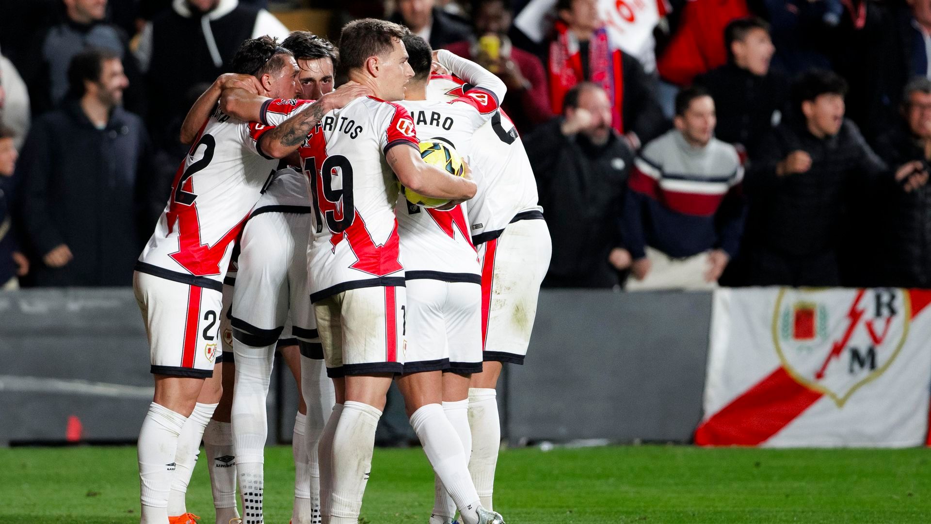 Gol del empate del Rayo Vallecano Gol del empate del Rayo Vallecano