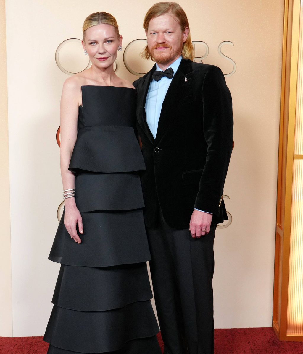 Kirsten Dunst y Jesse Plemons, en los Premios Oscar 2026