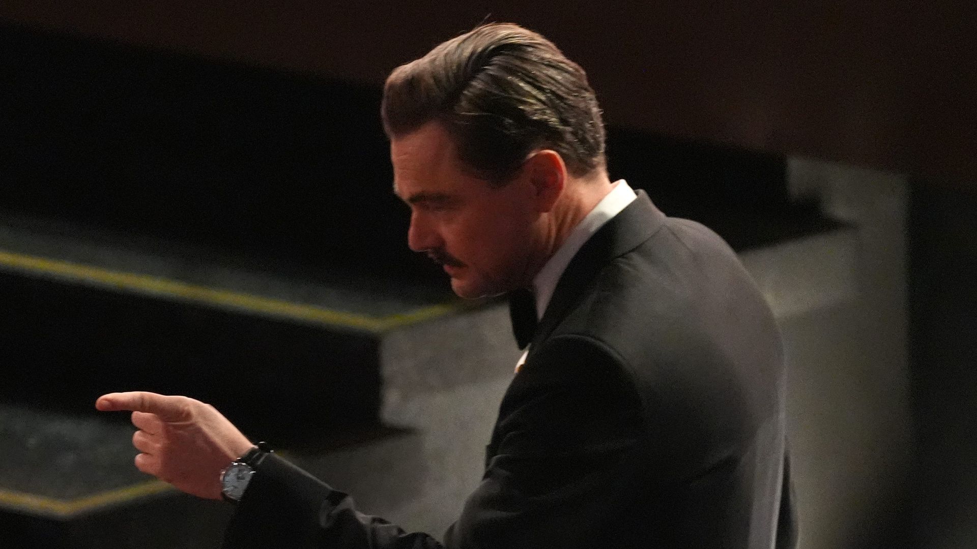 Leonardo DiCaprio en la gala de los Premios Oscar 2026