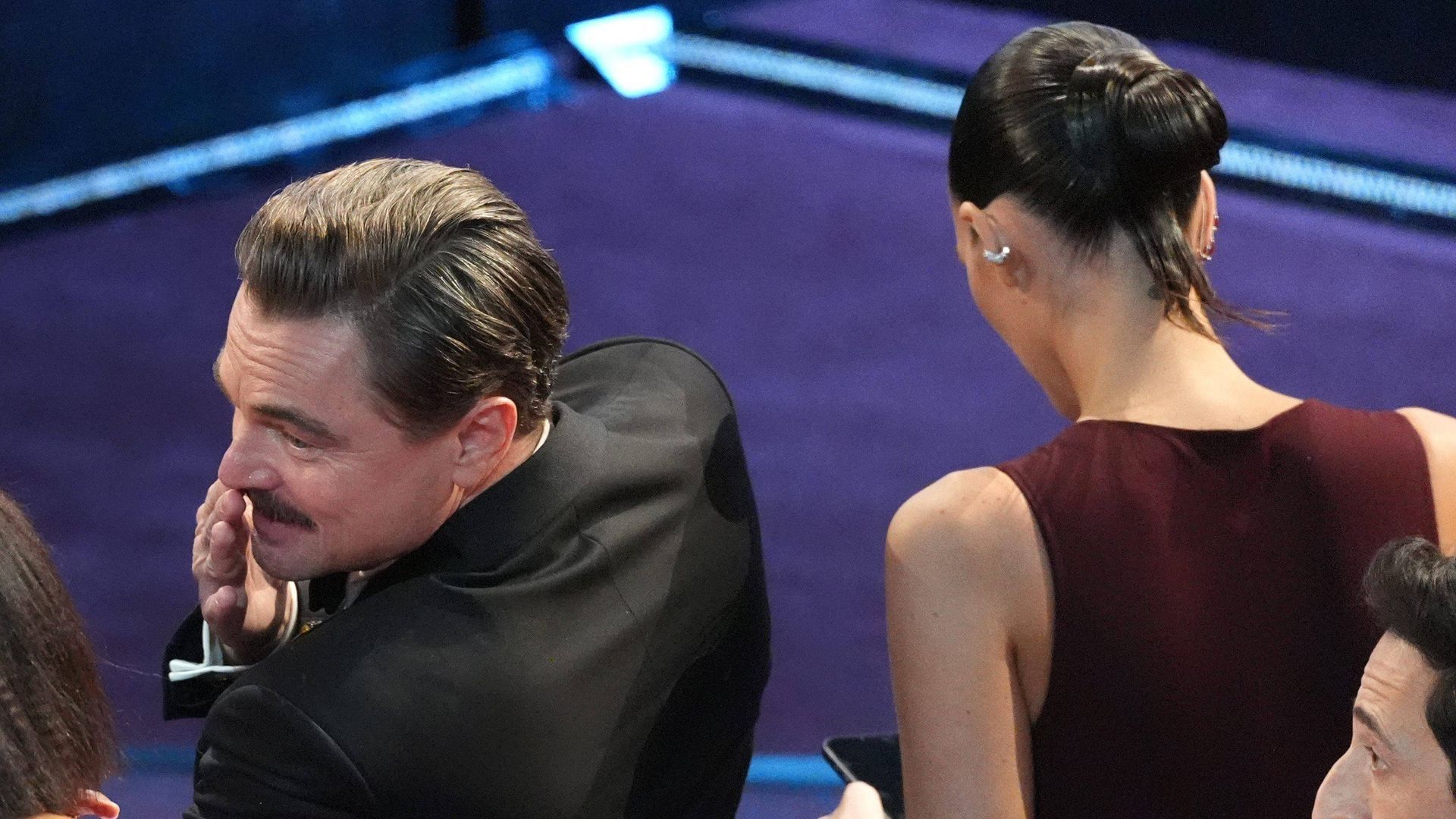 Leonardo DiCaprio, junto a Vittoria Ceretti en la gala de los Premios Oscar 2026