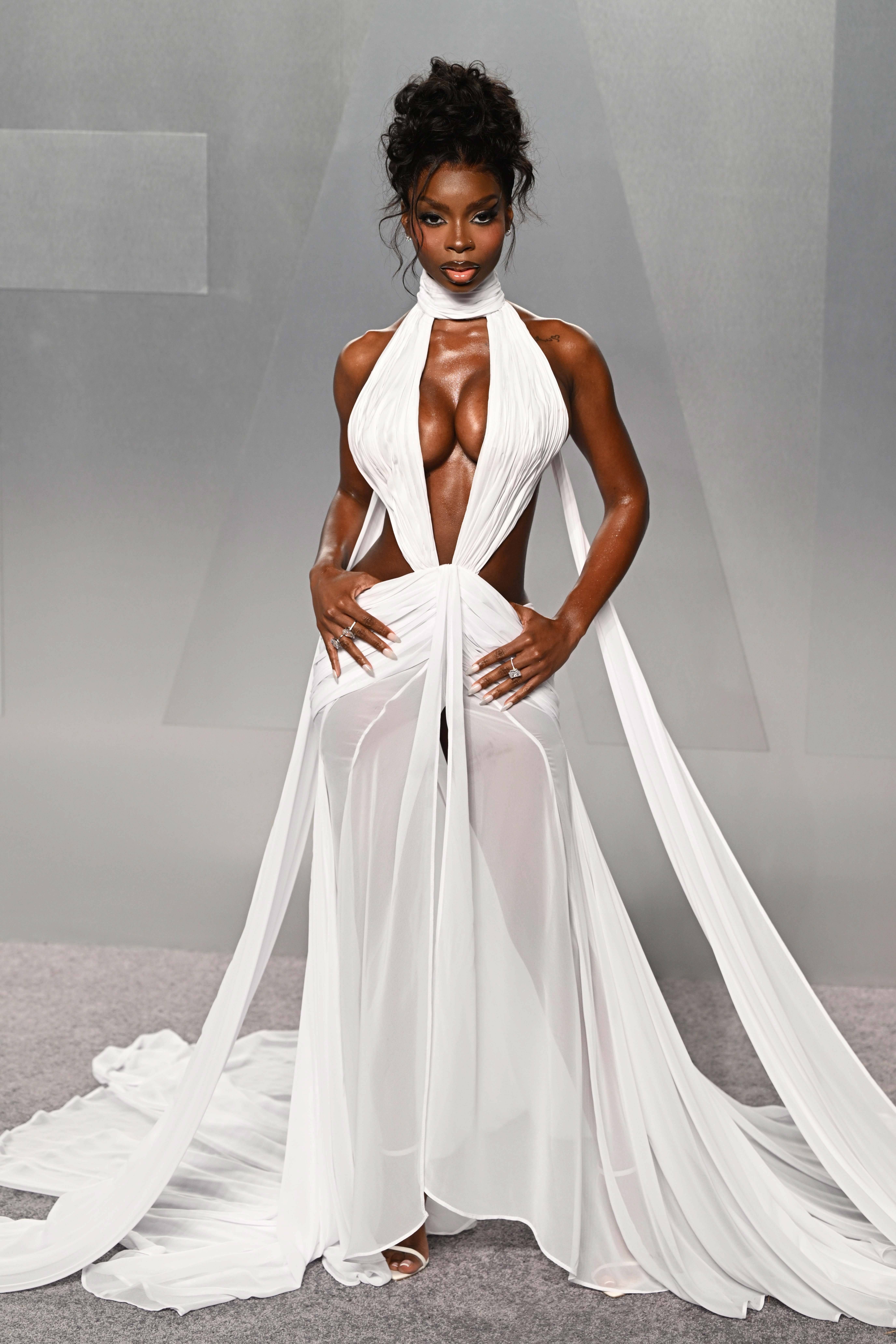 Olandria Carthen, en la fiesta de los Oscar 2026 de Vanity Fair