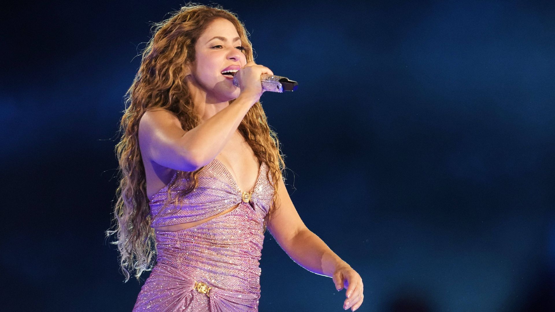 Shakira, en uno de sus shows de 'Las Mujeres Ya No Lloran World Tour' Shakira, en uno de sus shows de 'Las Mujeres Ya No Lloran World Tour'