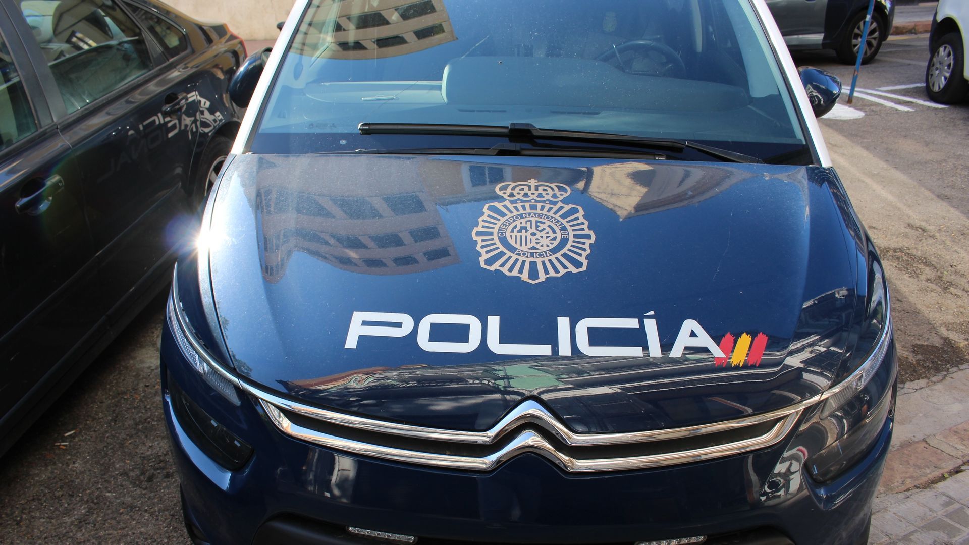 Un coche de la Policía Nacional Un coche de la Policía Nacional