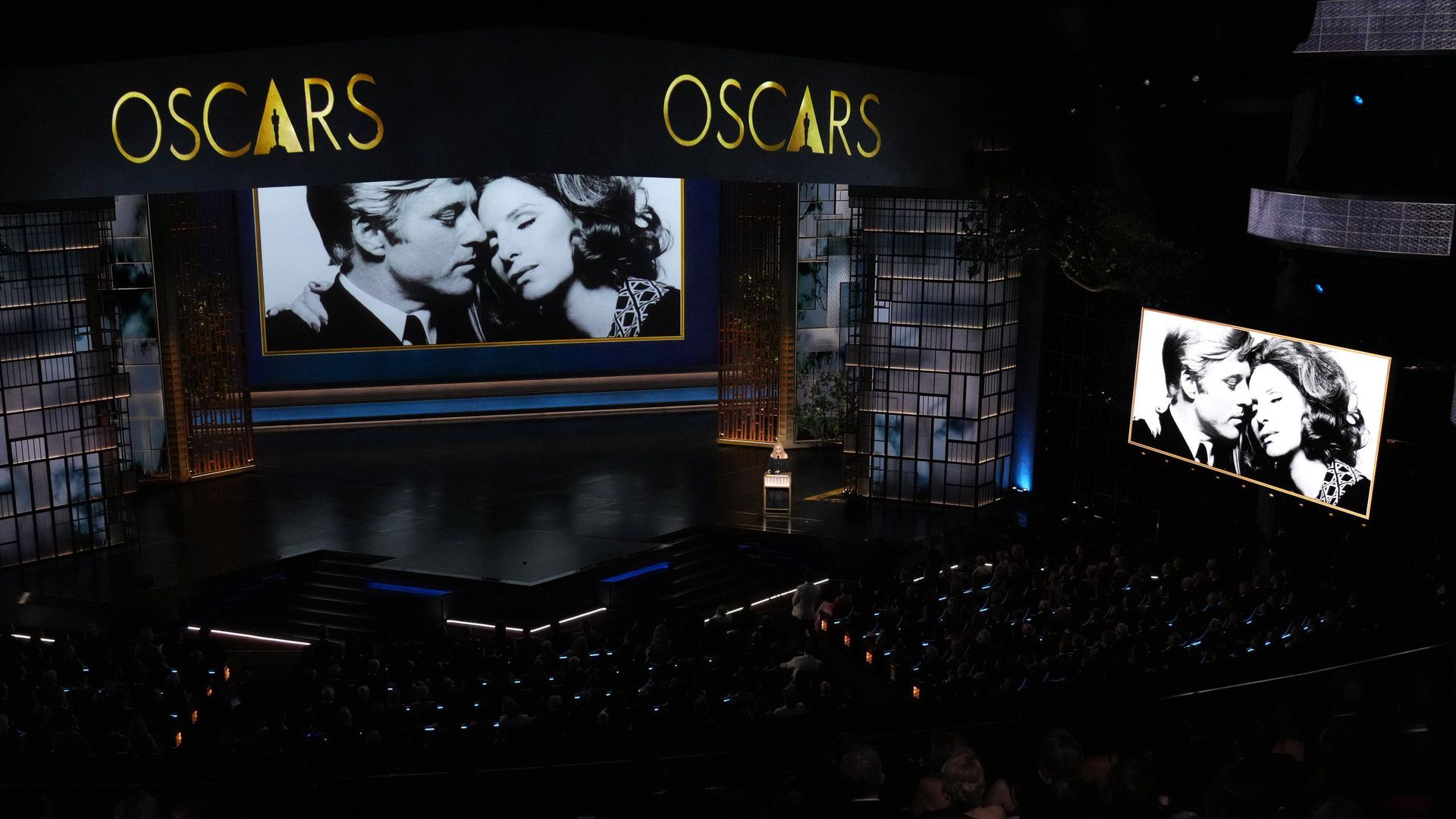 Una imagen del 'in memoriam' de los Premios Oscar 2026, con Robert Redford como protagonista