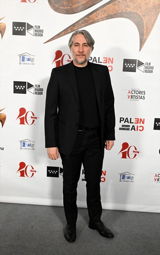 Alberto Amman, en los Premios de la Unión de Actores