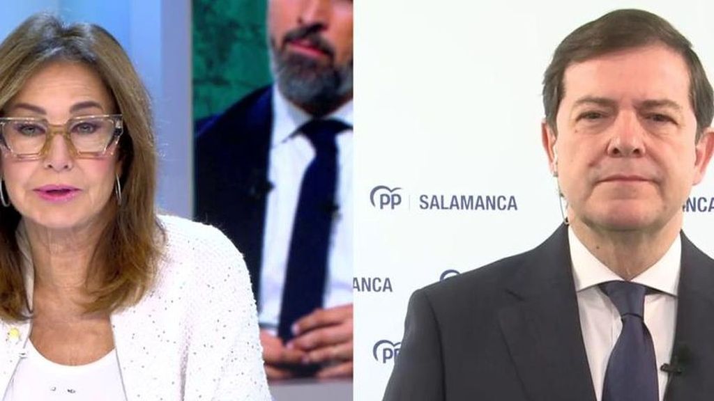 Alfonso Fernández Mañueco, presidente en funciones de Castilla y León: "He quedado para hablar con el candidato de VOX"