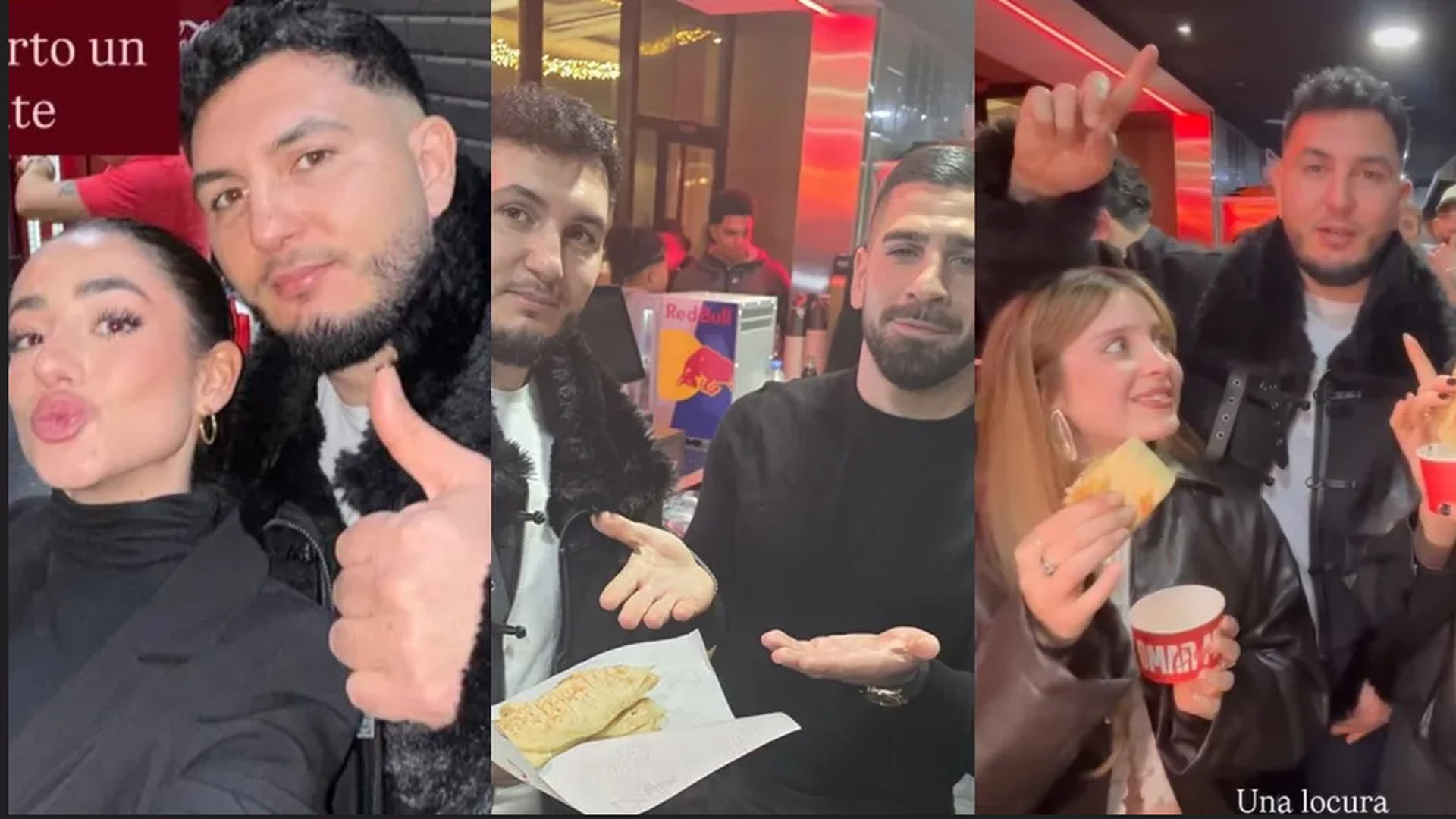 Amigos de Omar Montes en la inaguración de 'Orijin'