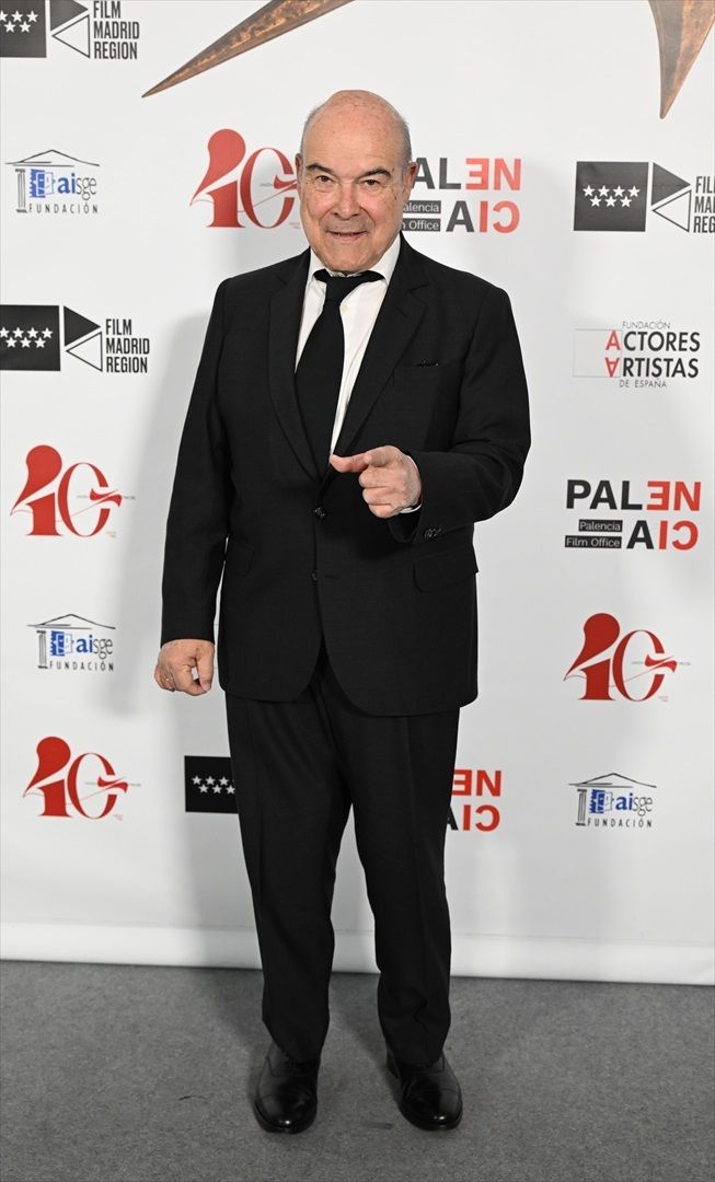 Antonio Resines, en los Premios de la Unión de Actores