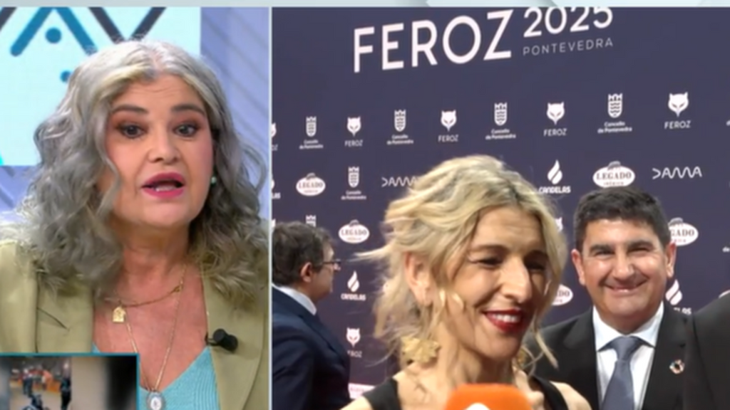 Lucía Etxebarria critica la asistencia de Yolanda Díaz a los Óscar: "Es una provocación, debería haber ido el ministro de Cultura"