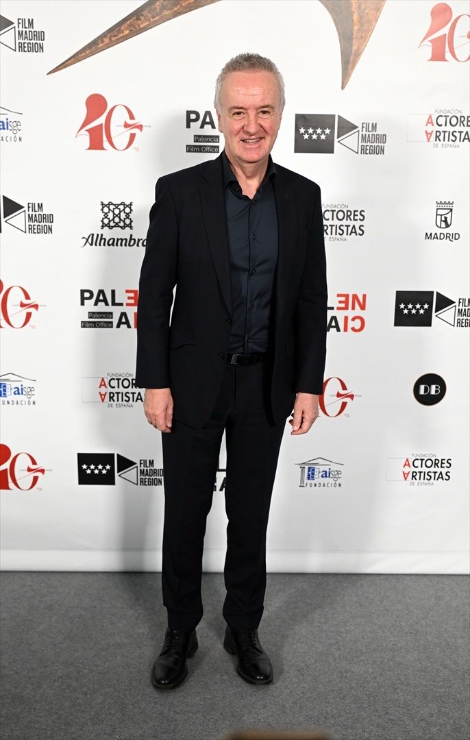 Carlos Hipólito, en los Premios de la Unión de Actores