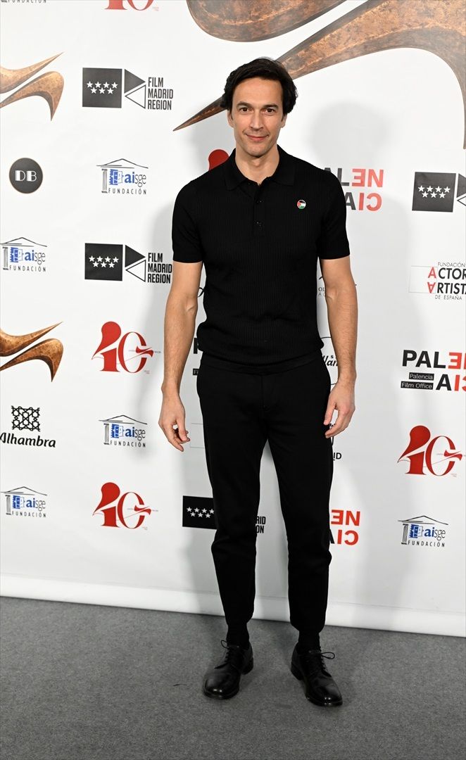 Cristóbal Suárez, en los Premios de la Unión de Actores