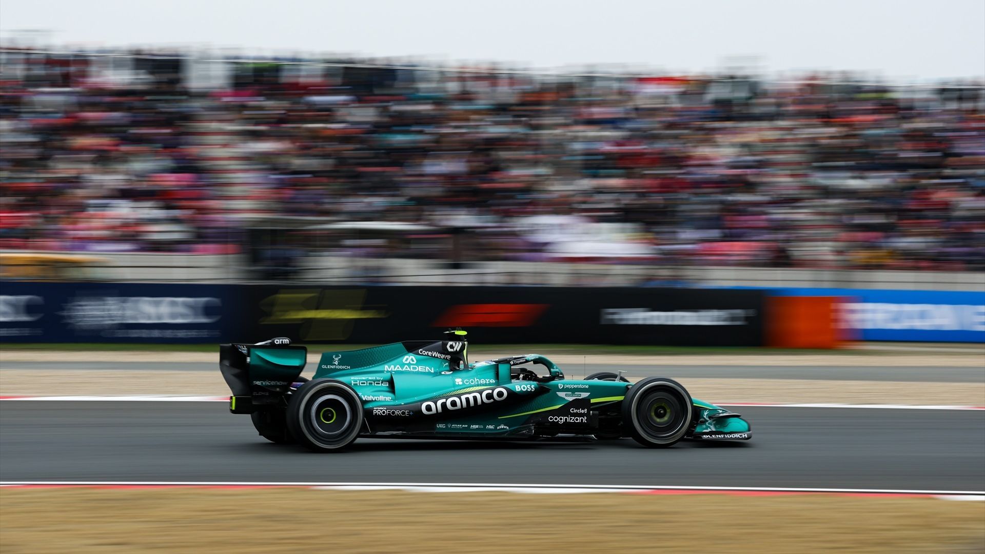 Fernando Alonso durante el Gran Premio de China esta temporada