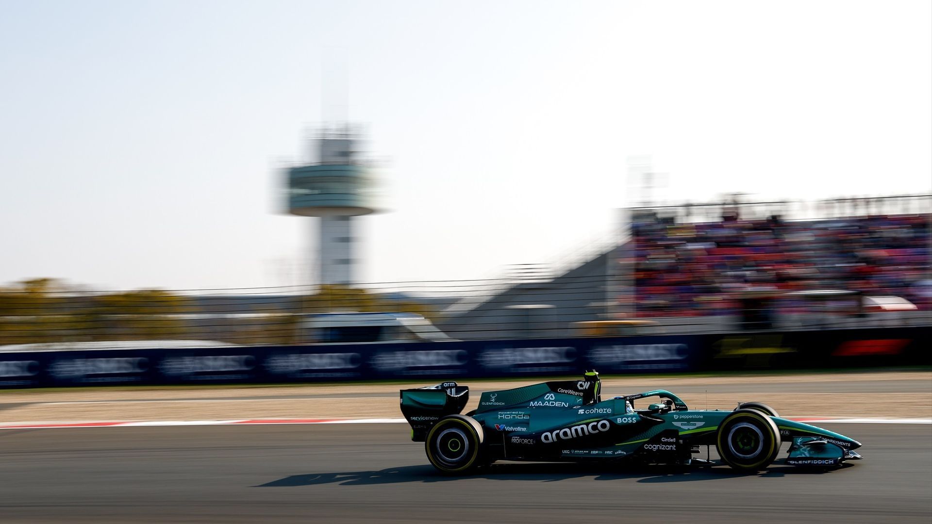 Fernando Alonso durante el Gran Premio de China esta temporada