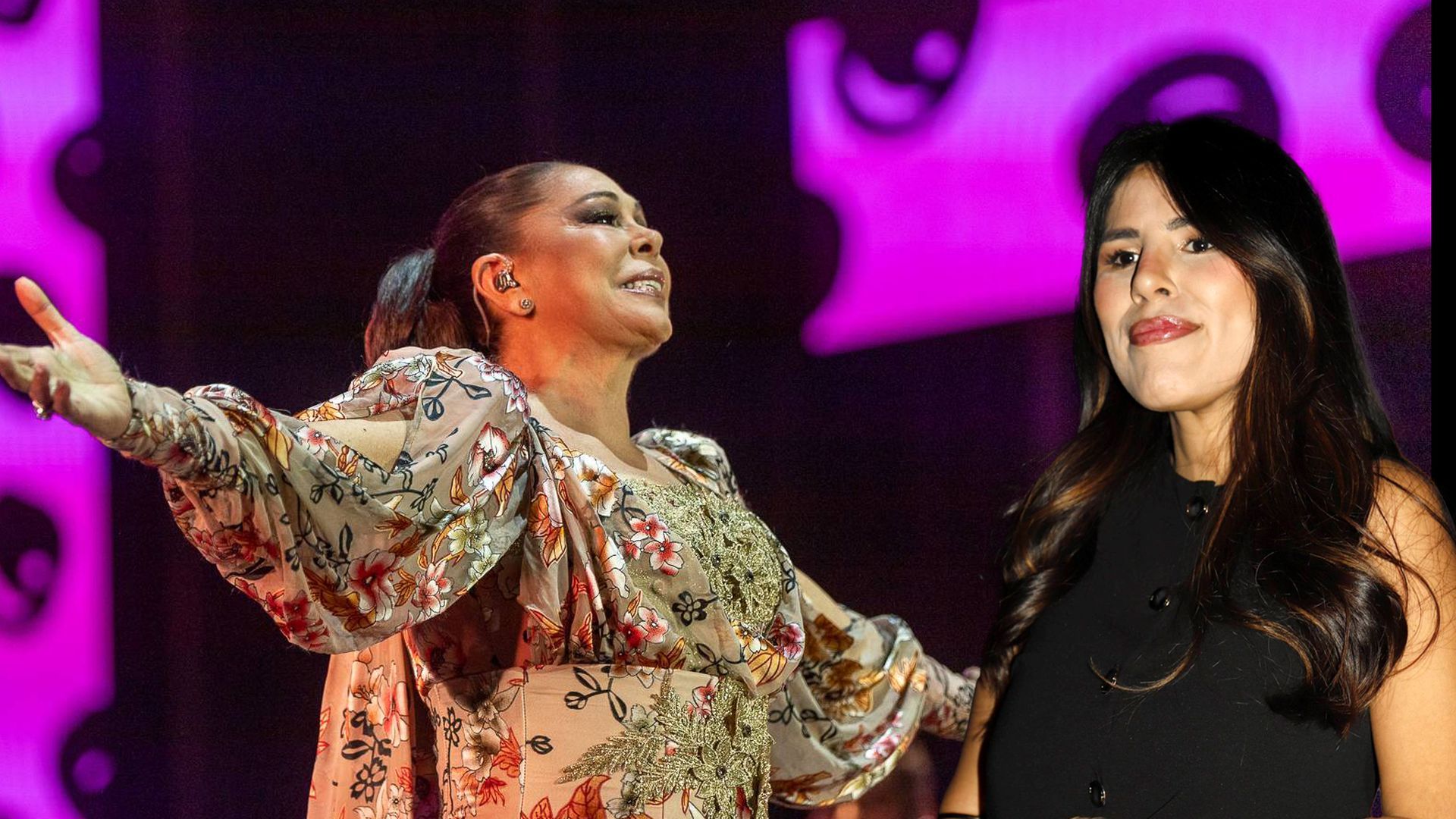 Isabel Pantoja y su hija, Isa