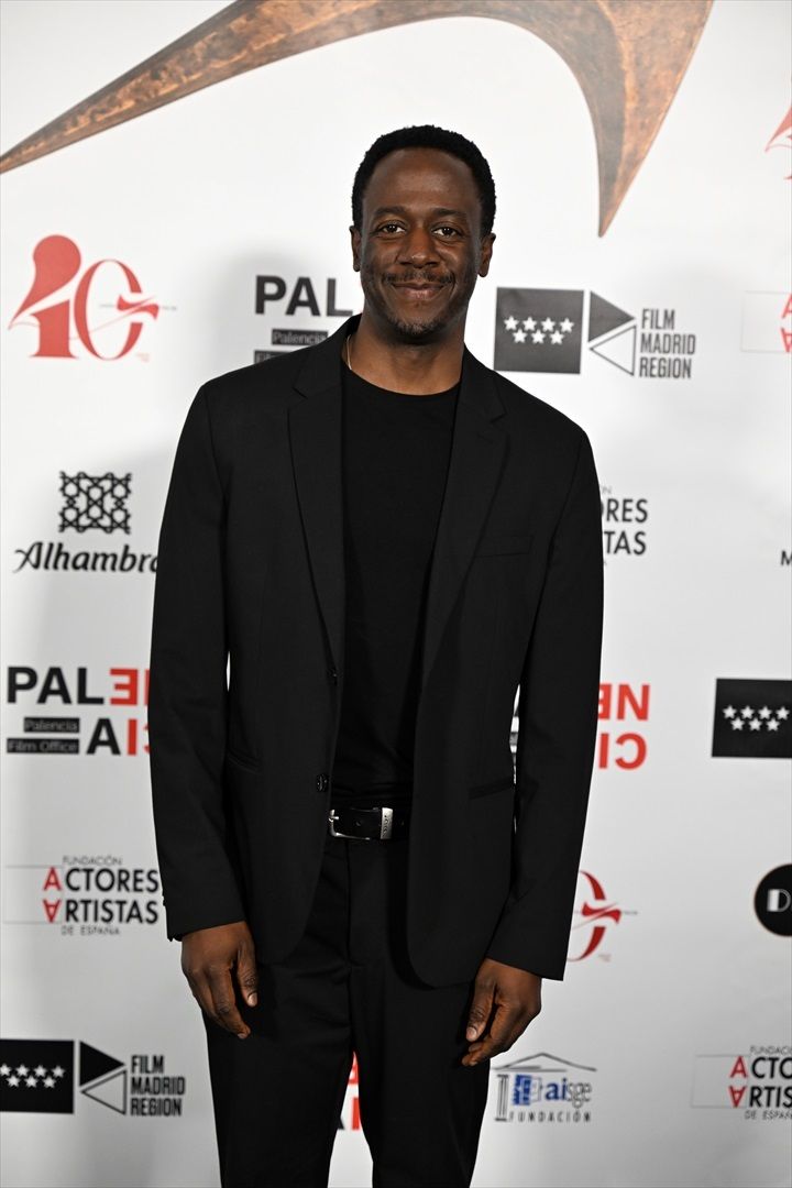 Jimmy Castro, en los Premios de la Unión de Actores