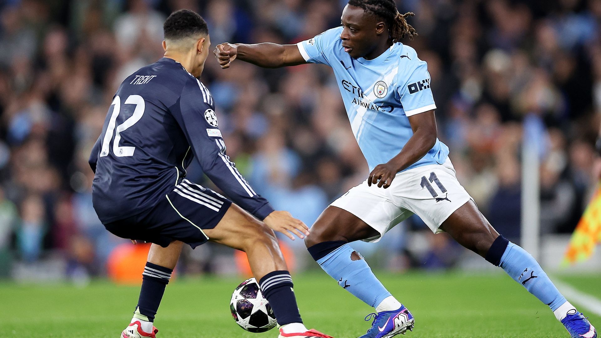 Lance del Manchester City - Real Madrid.