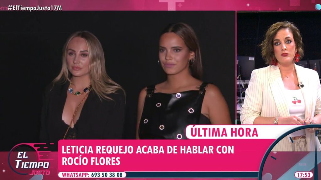 Leticia Requejo revela, tras hablar con Rocío Flores, el motivo de su distanciamiento con Gloria Camila: “Está disgustada, triste y al borde de las lágrimas”